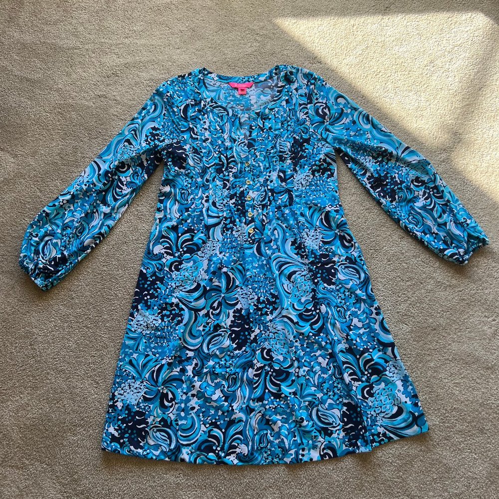 Lilly Pulitzer Blue Dress - Size Small